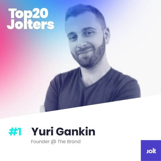 The Brand Online | Top 20 Jolters - Yuri Gankin 1#